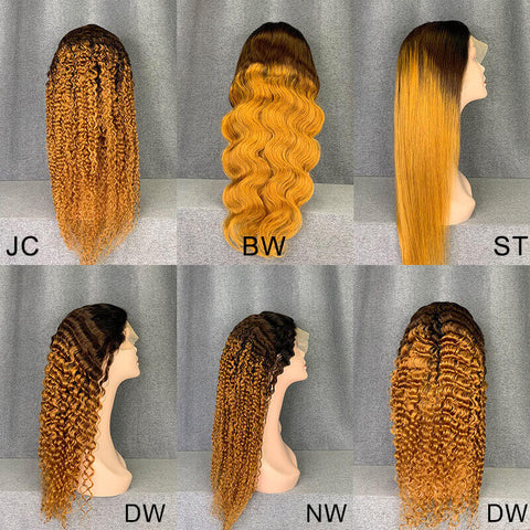 5 Styles Ombre Wigs