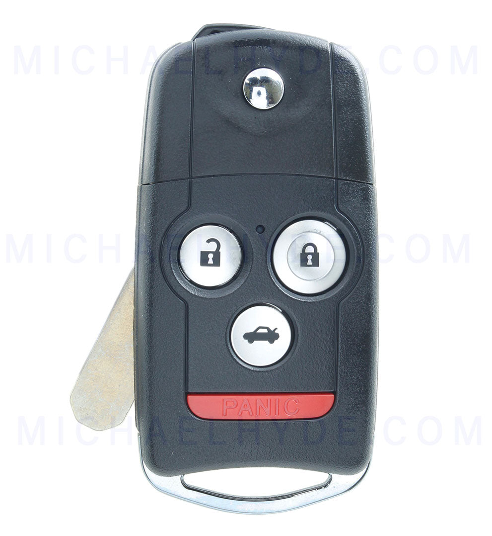 ILCO FLIP-ACURA-4B2 - ACURA 4 Button Flip Key - FCC: OUCG8D-439H-A - OE# 35111-SEP-306 / 35111-SEP-307 - AX00013480