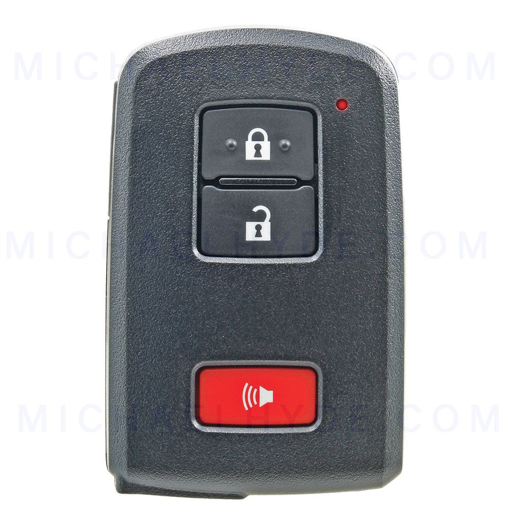 2021+ 4Runner Proximity Remote Fob (3 Button) 89904-35060 - FCC: HYQ14FBB - with Emerg Key