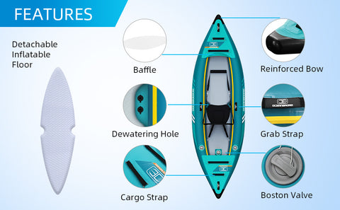 OCEANBROAD Inflatable Kayak