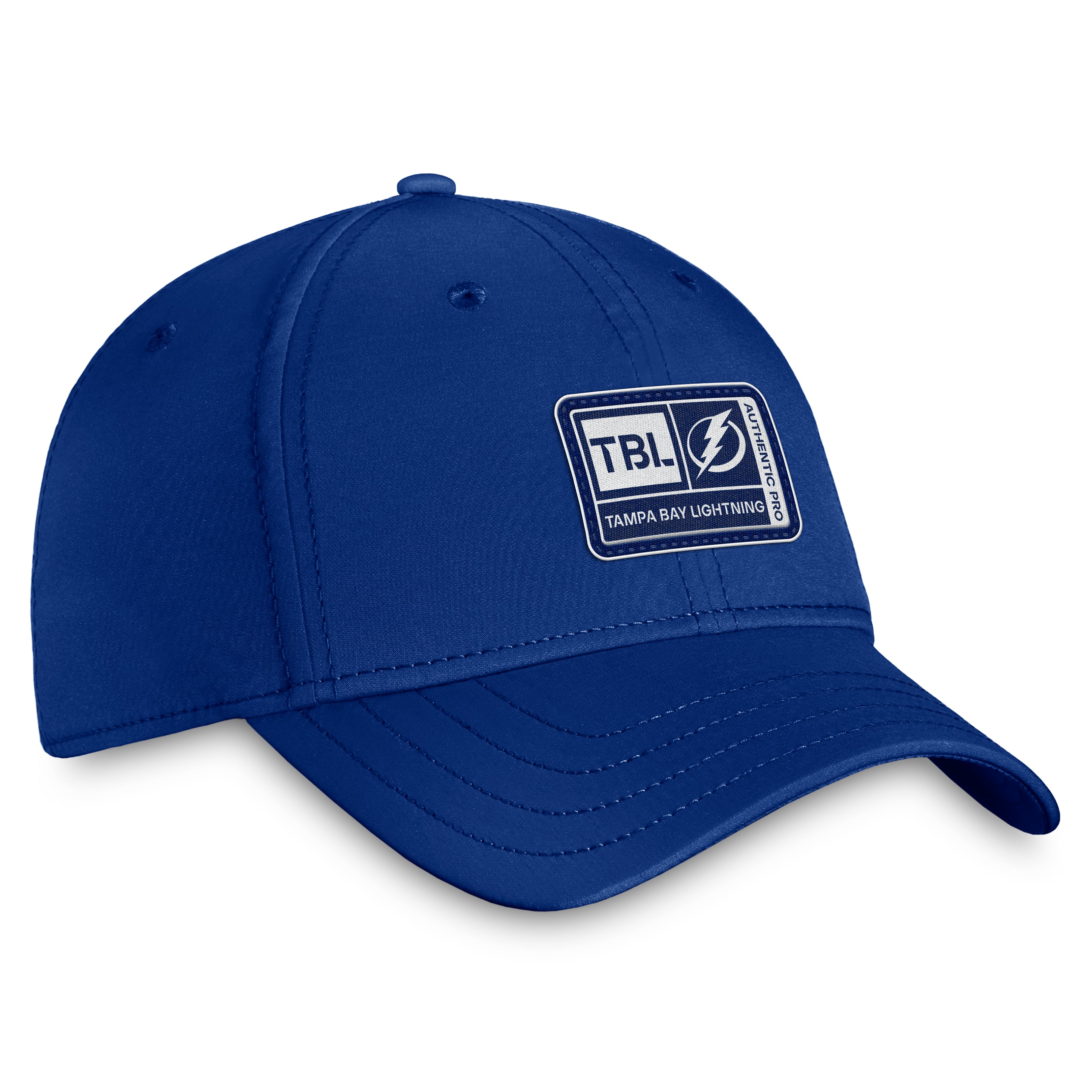 Tampa Bay Lightning Authentic Pro Training Camp Structured Stretch Fitted Hat