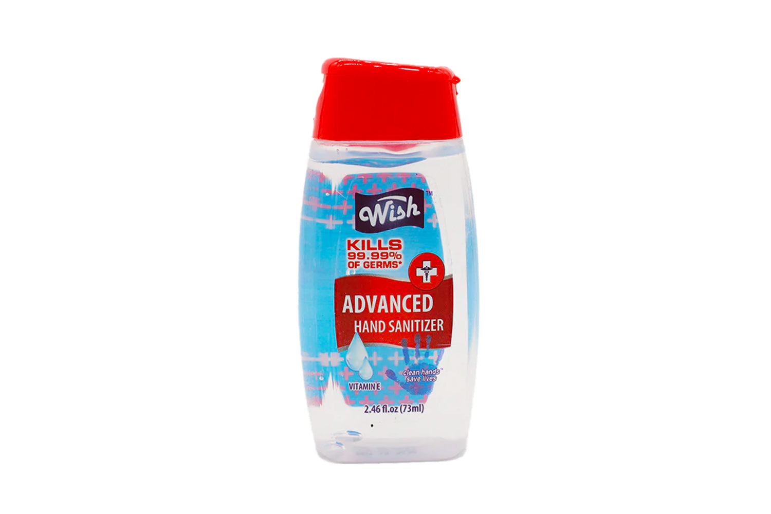 Wish Hand Sanitizer (2.5oz/ 75ml) (144 Cases = 13824 ct. per Pallet) (Unit Price- $0.25)