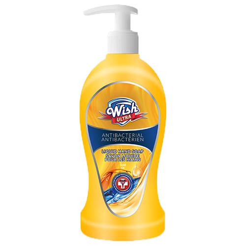 Wish Ultra Antibacterial Liquid Hand Soap (13.5 OZ / 400 ML) (140 Cases = 1680 ct. per Pallet) (Unit Price- $0.50) - Pump Gold