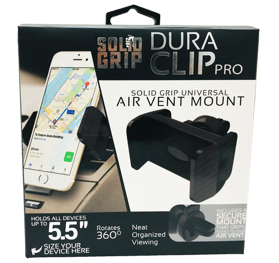 Aduro Solid Grip Dura Clip Pro Mount (Up To 5.5')