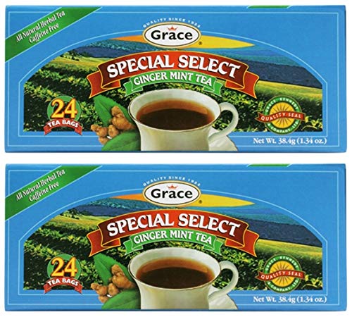 GRACE GINGERMINT TEA 2 PK (48 SATCHES)