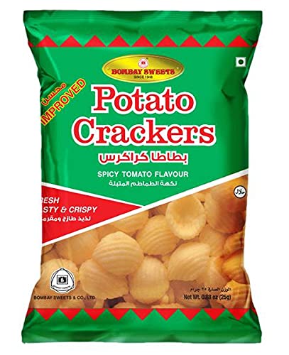 Bombay Sweets Potato Crackers (PACK OF 10)