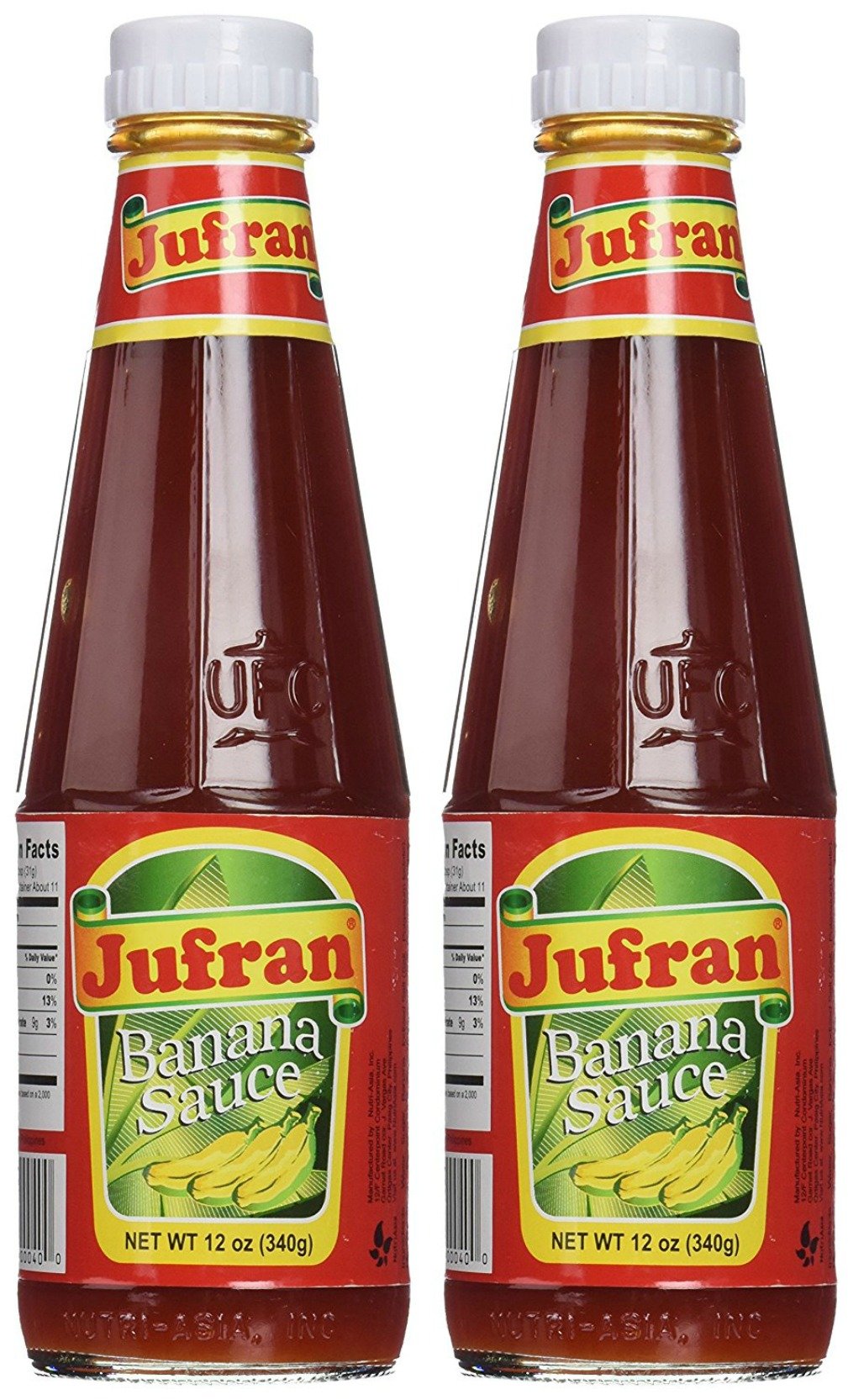 Jufran Banana Sauce, 12 Ounce (Pack of 2)