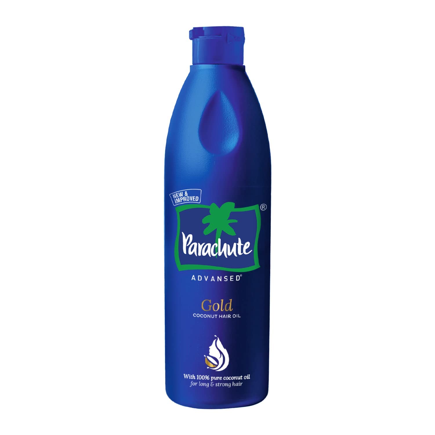 Parachute Advansed Gold Coconut Hair Oil, Pure Coconut Oil, Vitamin E For Long, Strong & Gorgeous Hair, 6.4 fl.oz