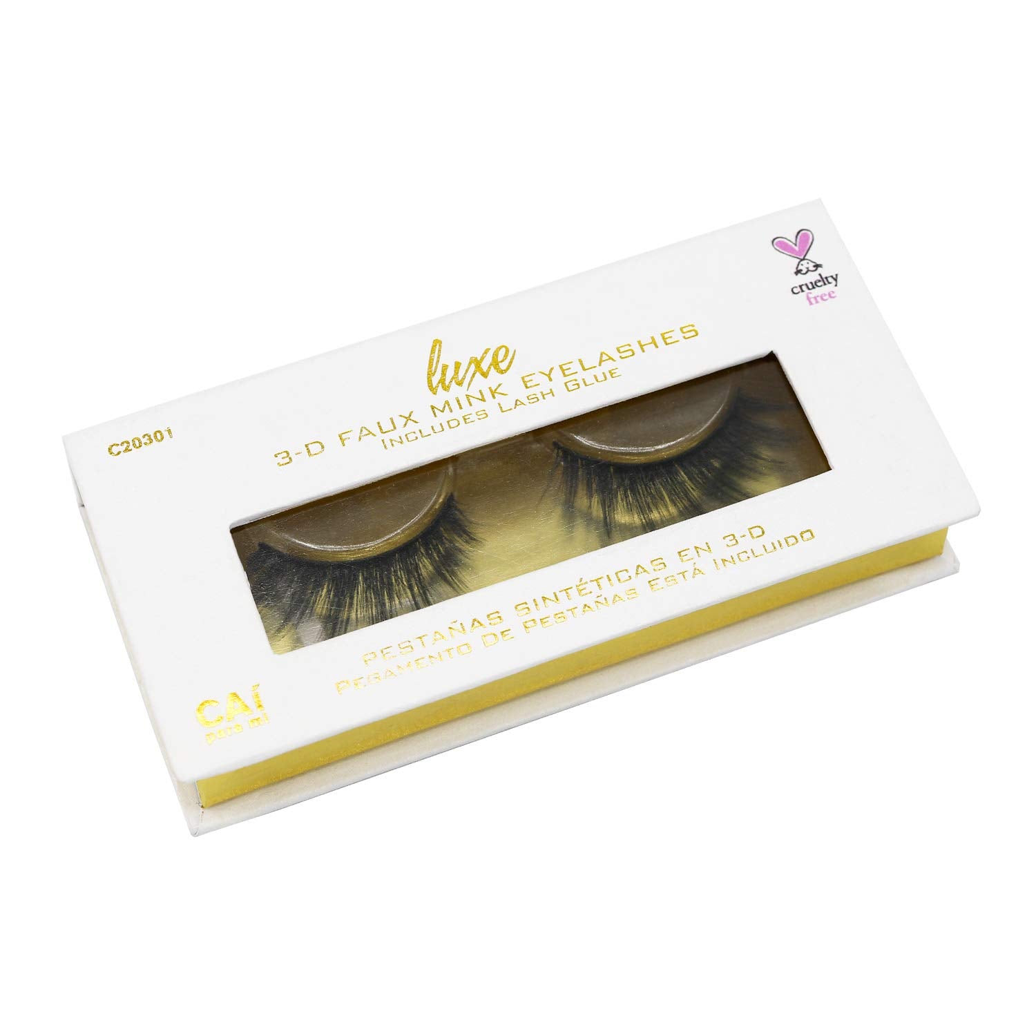 CAI Luxe 3-D Faux Mink Eyelashes