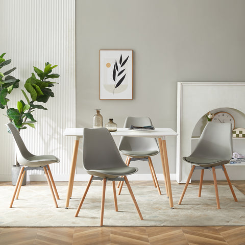 stühle esszimmer grau