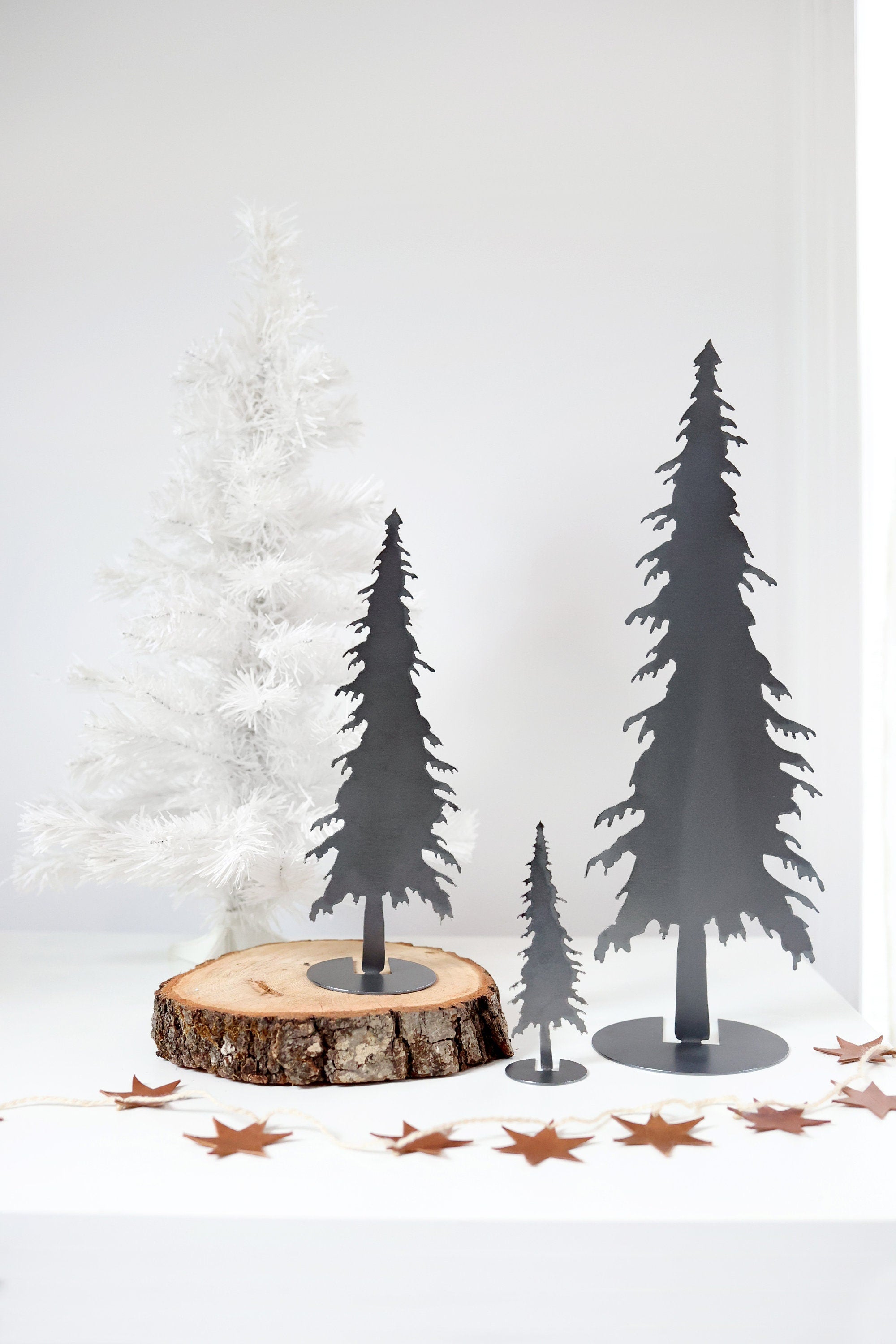 Evergreen Tree Silhouette - Small