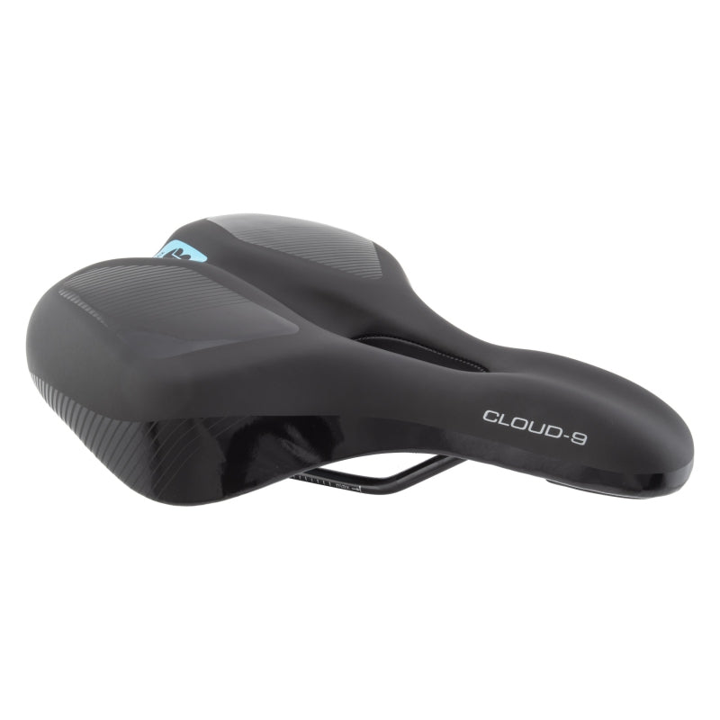 Saddle C9 Kush Plus Airflow Wide Memory Foam Bk