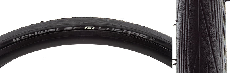 Tire Schwalbe Lugano II Endurance Twin Reinforced 700x25 Bk/bsk Silca Wire