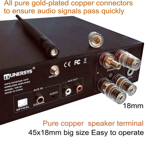 amplifier with bluetooth and wifi best internet radio streaming