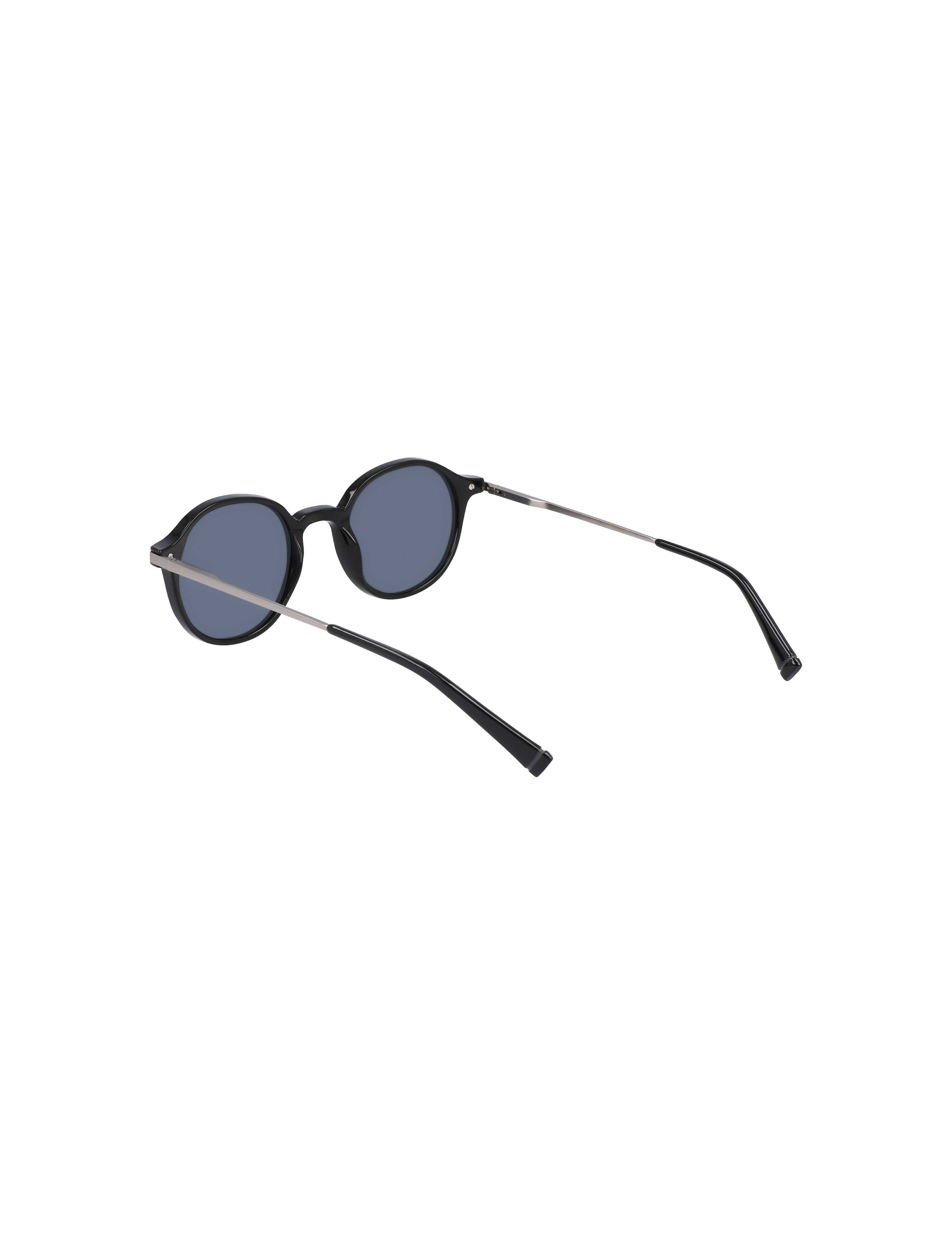 Round Black Sunglasses