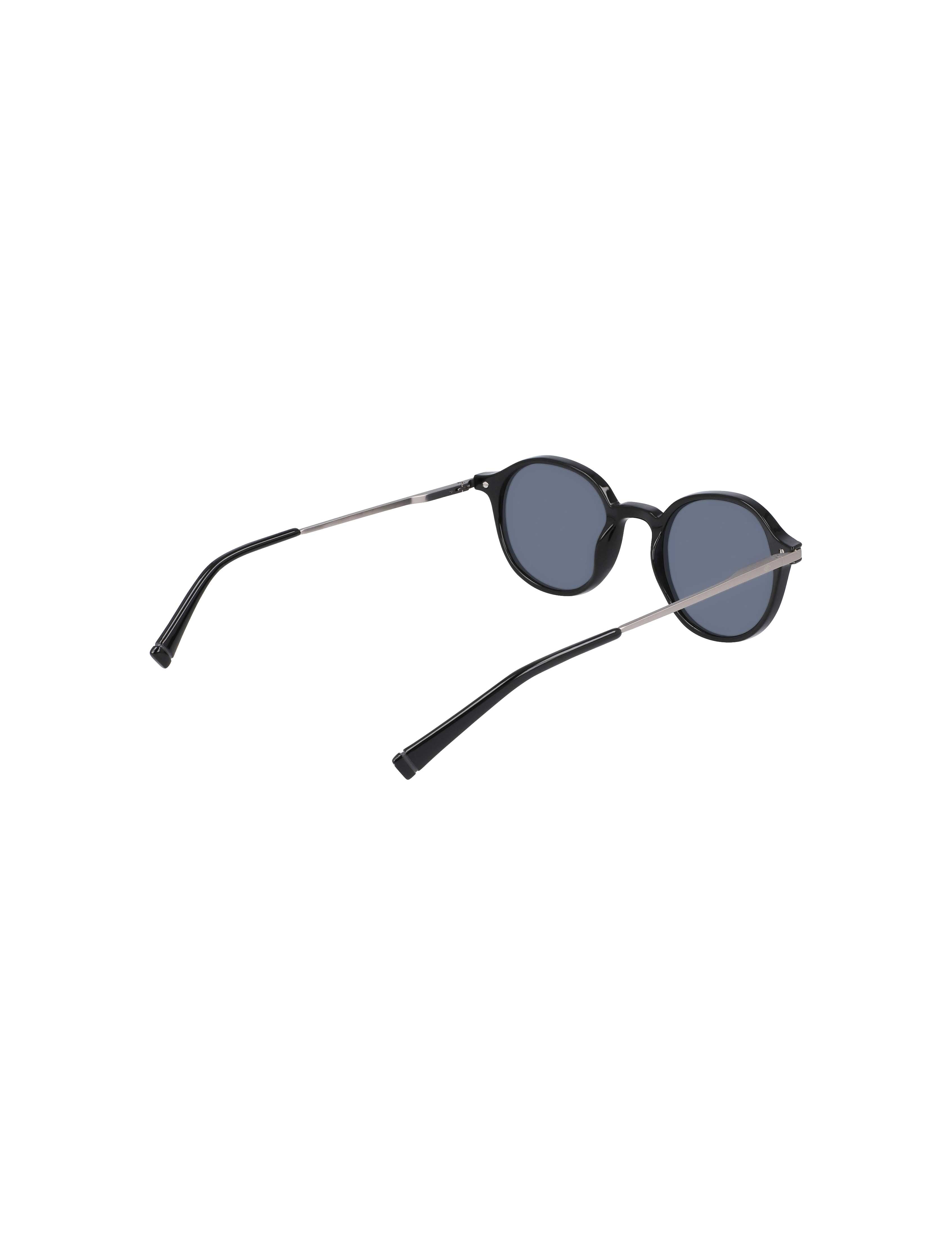 Round Black Sunglasses