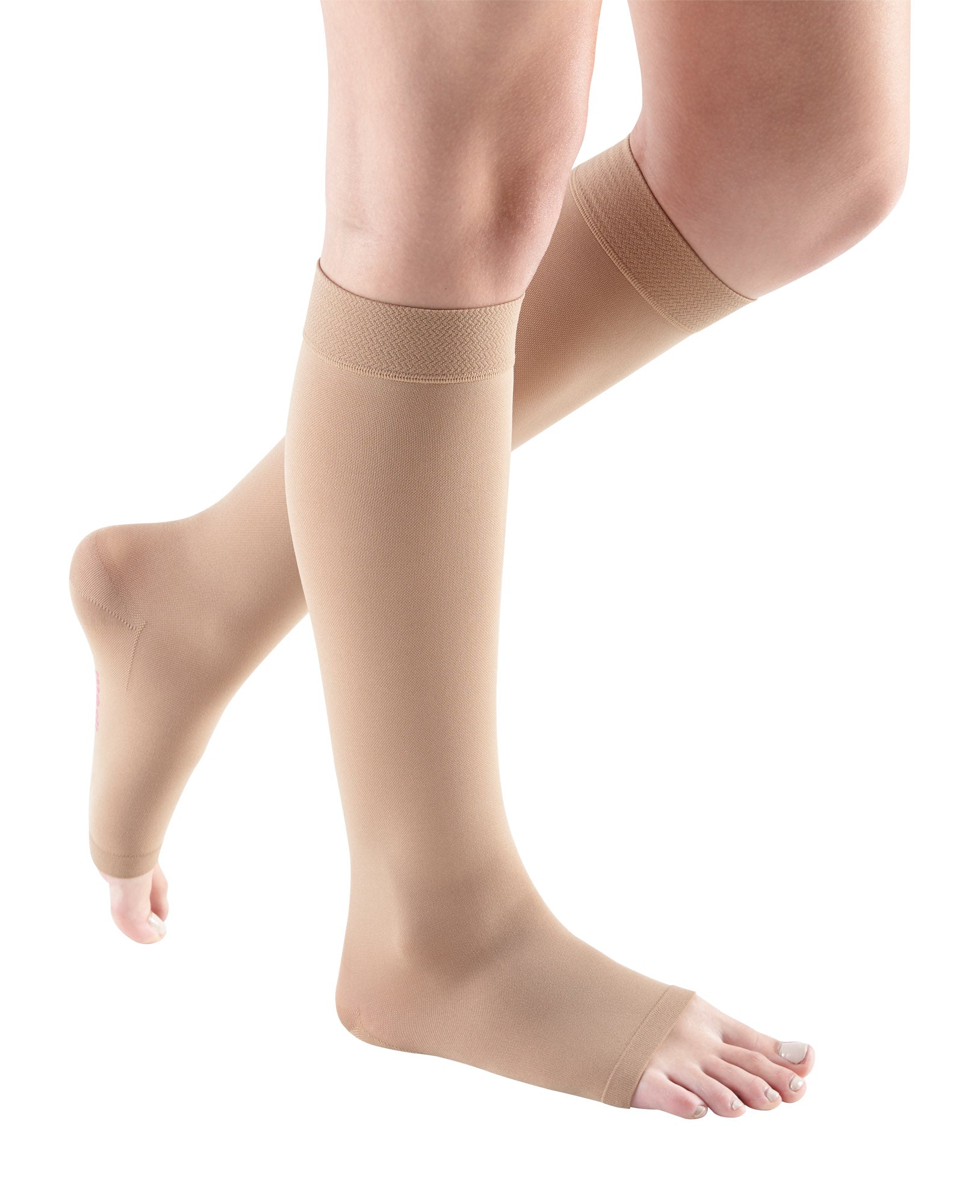 Mediven Open Toe, Wide Calf Knee High Compression Stockings (Extra Firm Compression 30-40 mmHg)