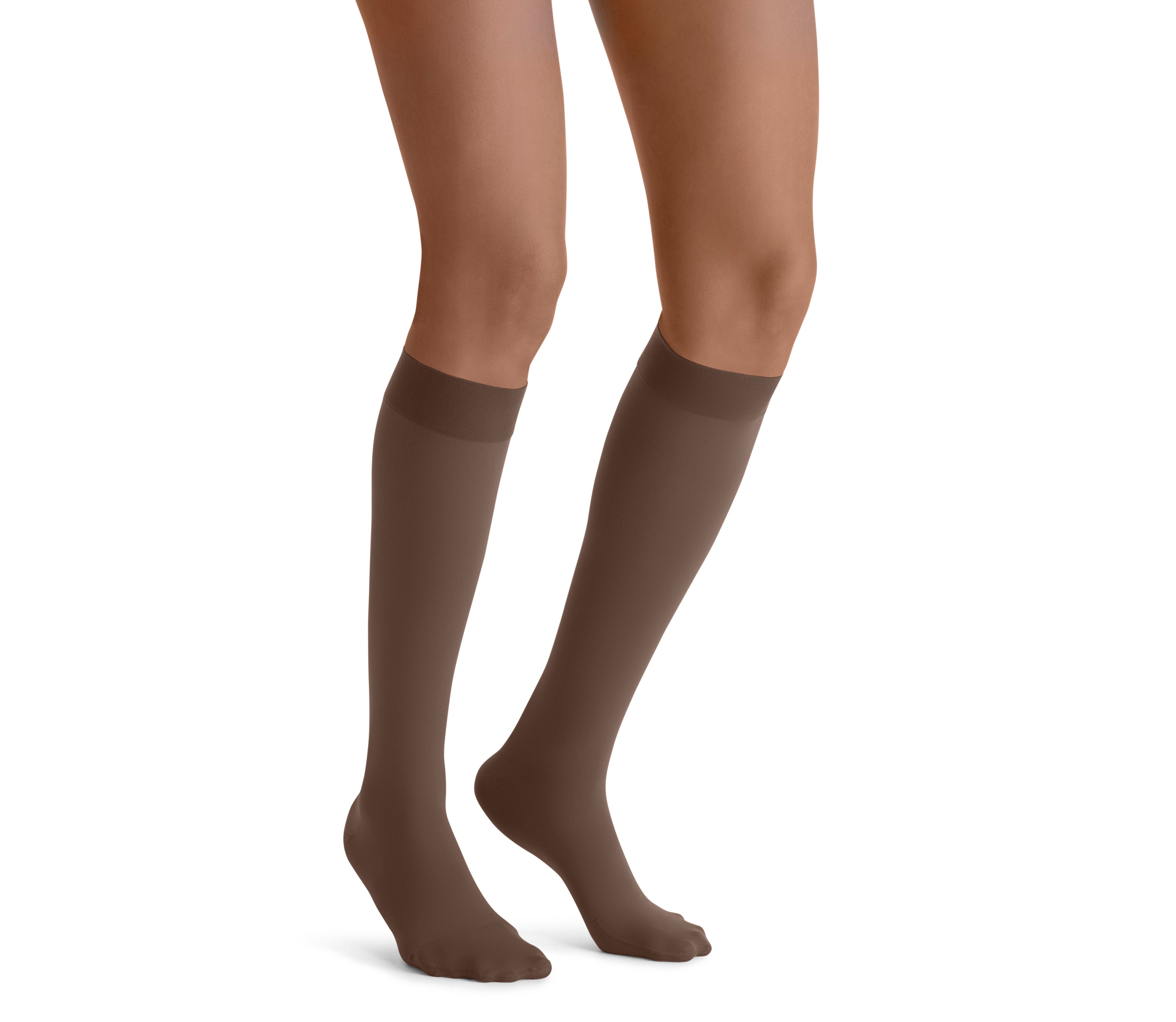 JOBST Opaque Knee High Closed Toe Compression Stockings (15-20 mmHg)