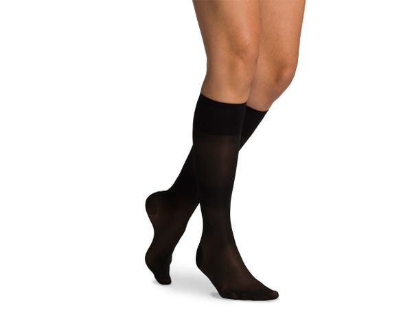 Sigvaris 120C Sheer Fashion Knee High 15-20 mmHg