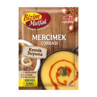 Bizim Mutfak Bone Broth Lentil Soup Mix (Kemik Suyuna Mercimek ?orbas?) 72g