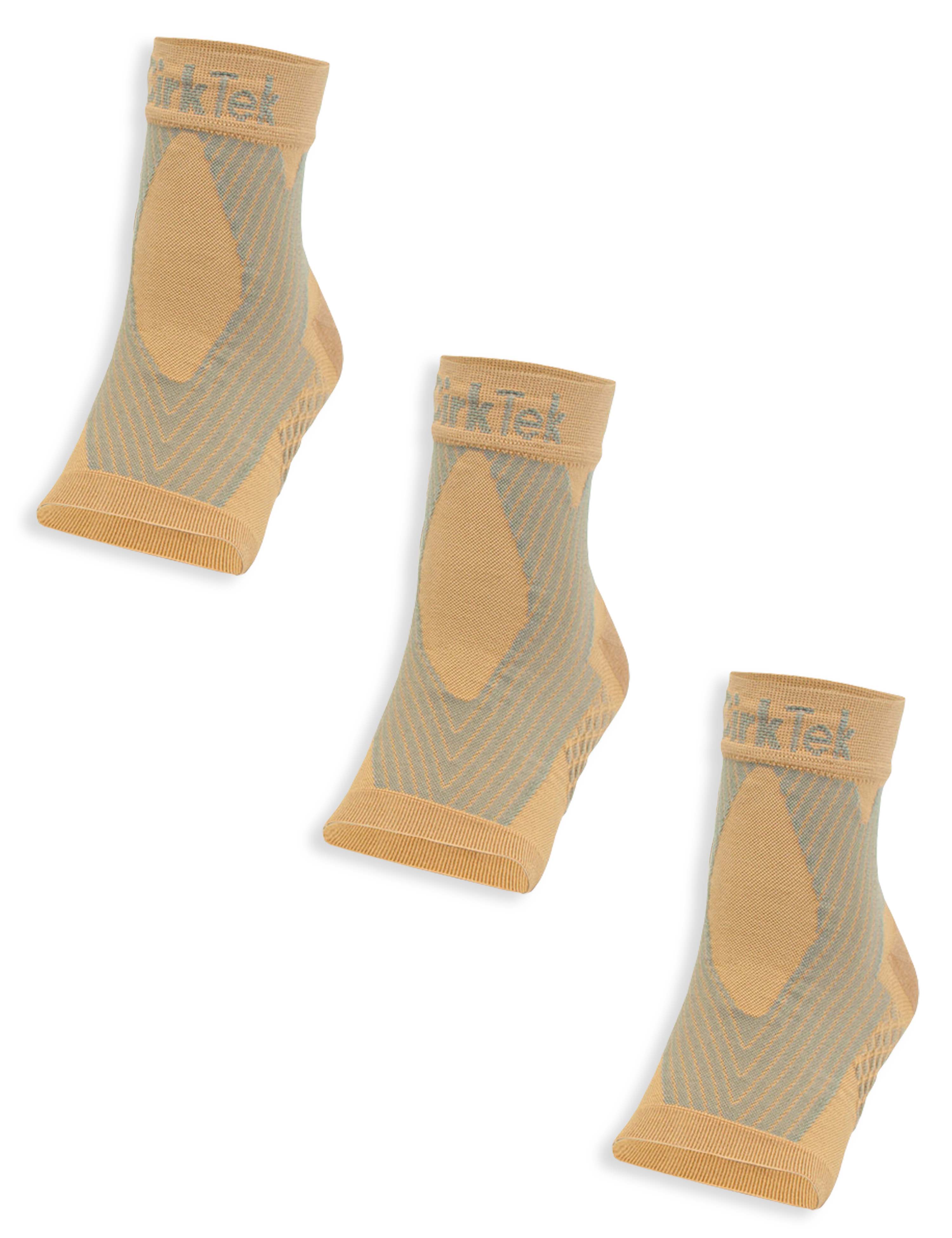 Ankle Sleeve 20-30mmHg 3PACK -  Nude