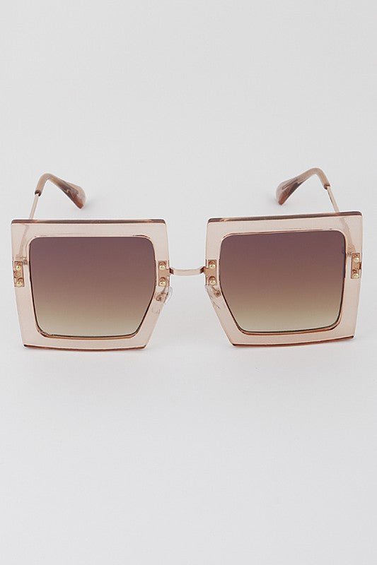 High-Key Cute Square Sunglasses