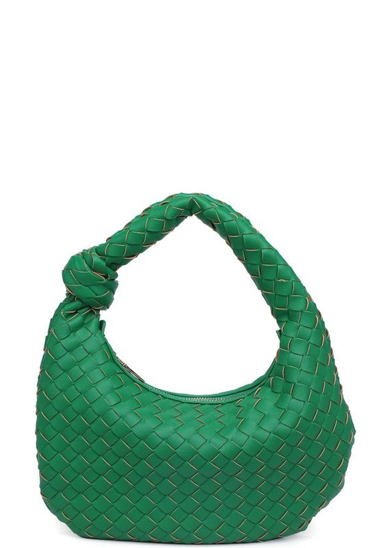 Chic Element Woven Handbag