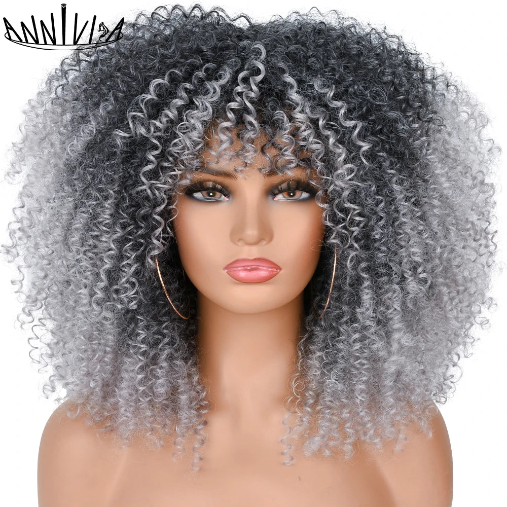 Curly Afro Wigs