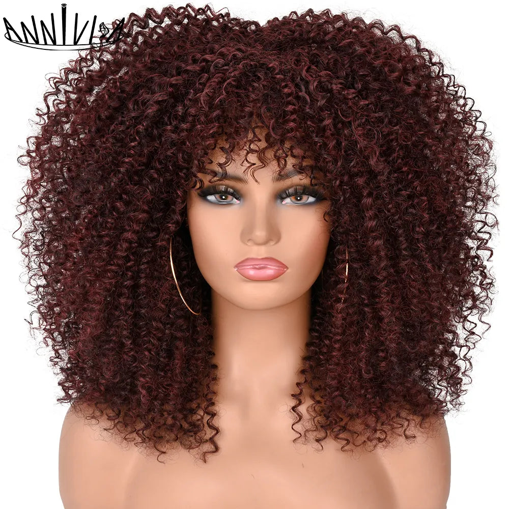 Curly Afro Wigs