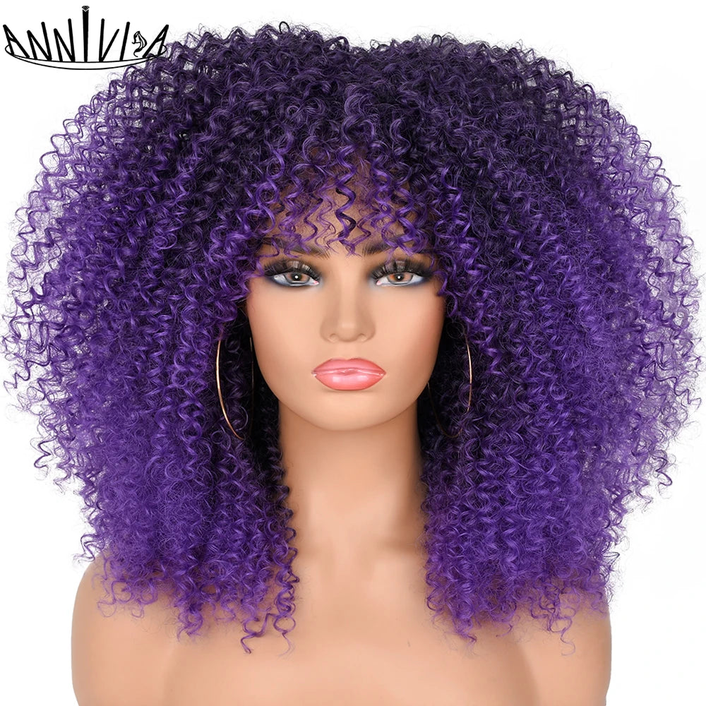 Curly Afro Wigs