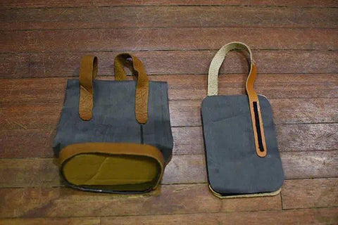 Kiwee First backpack and tote samples