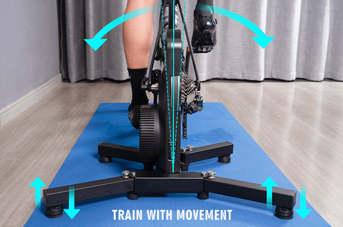 cycplus t1 smart bike trainer