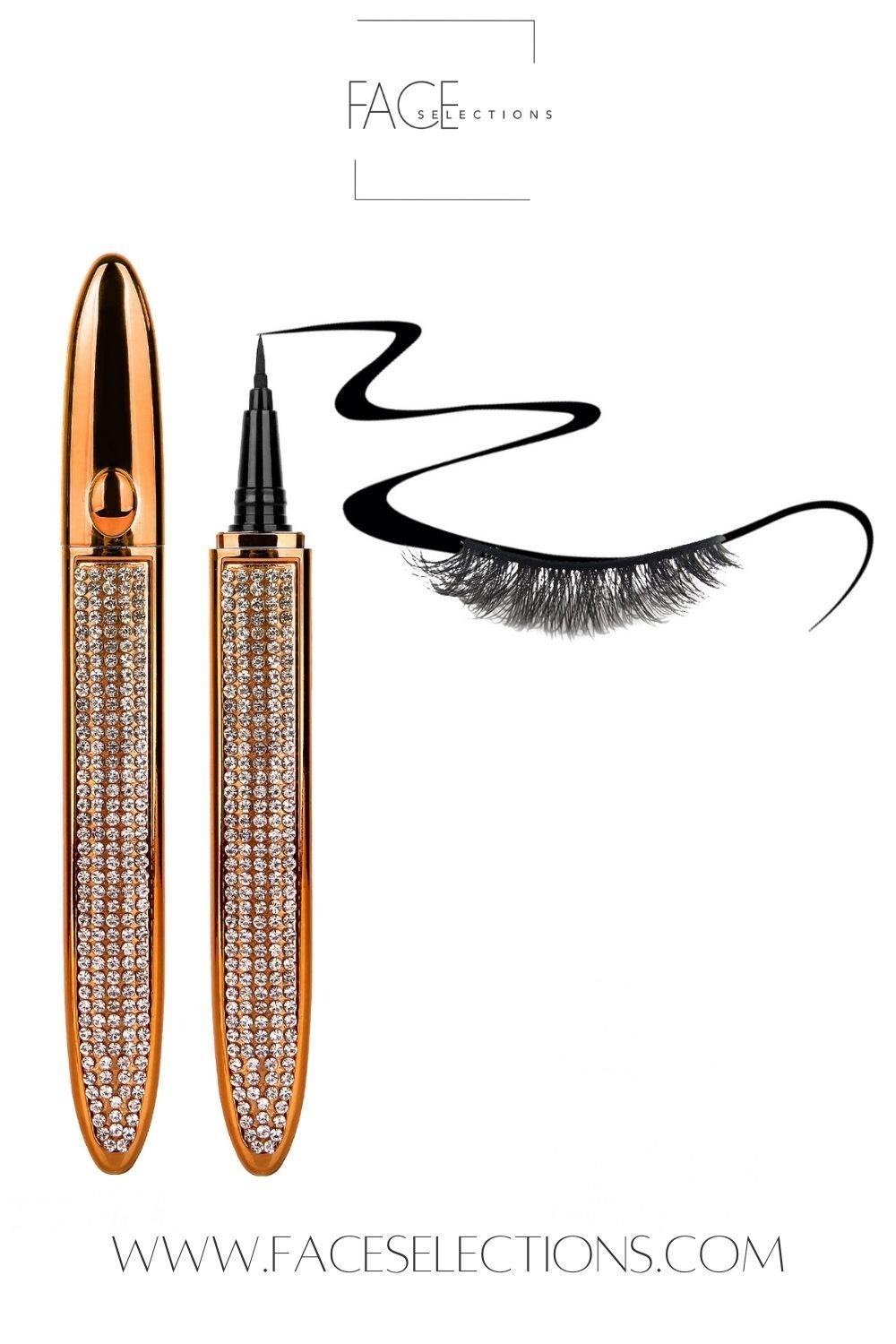 Gold Self-adhesive Liquid Eyeliner Pencil