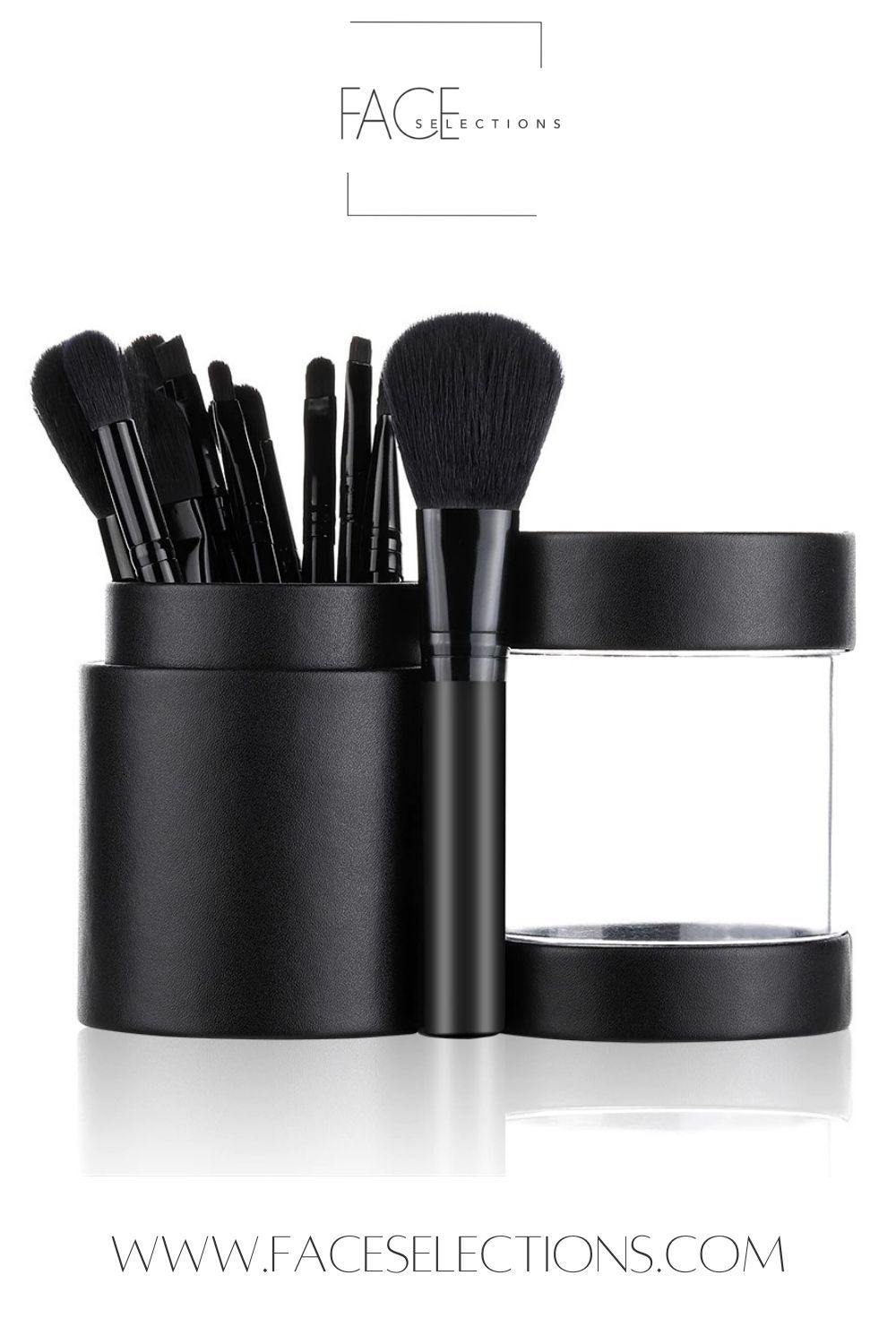 Twelve Piece Makeup Brush Set Organizer