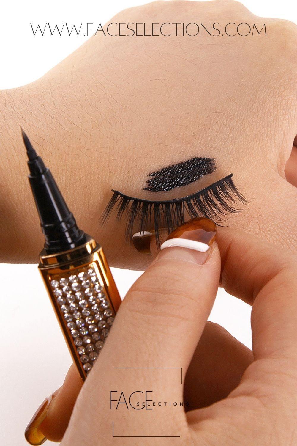 Gold Self-adhesive Liquid Eyeliner Pencil