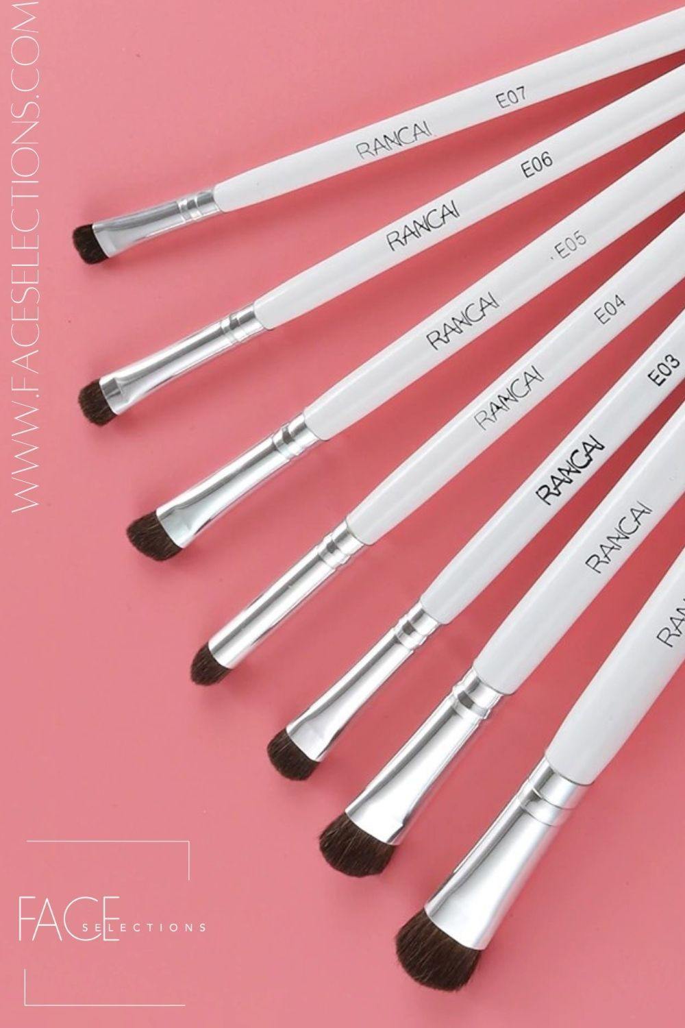 Rancai 7pcs Professional Makeup Brushes