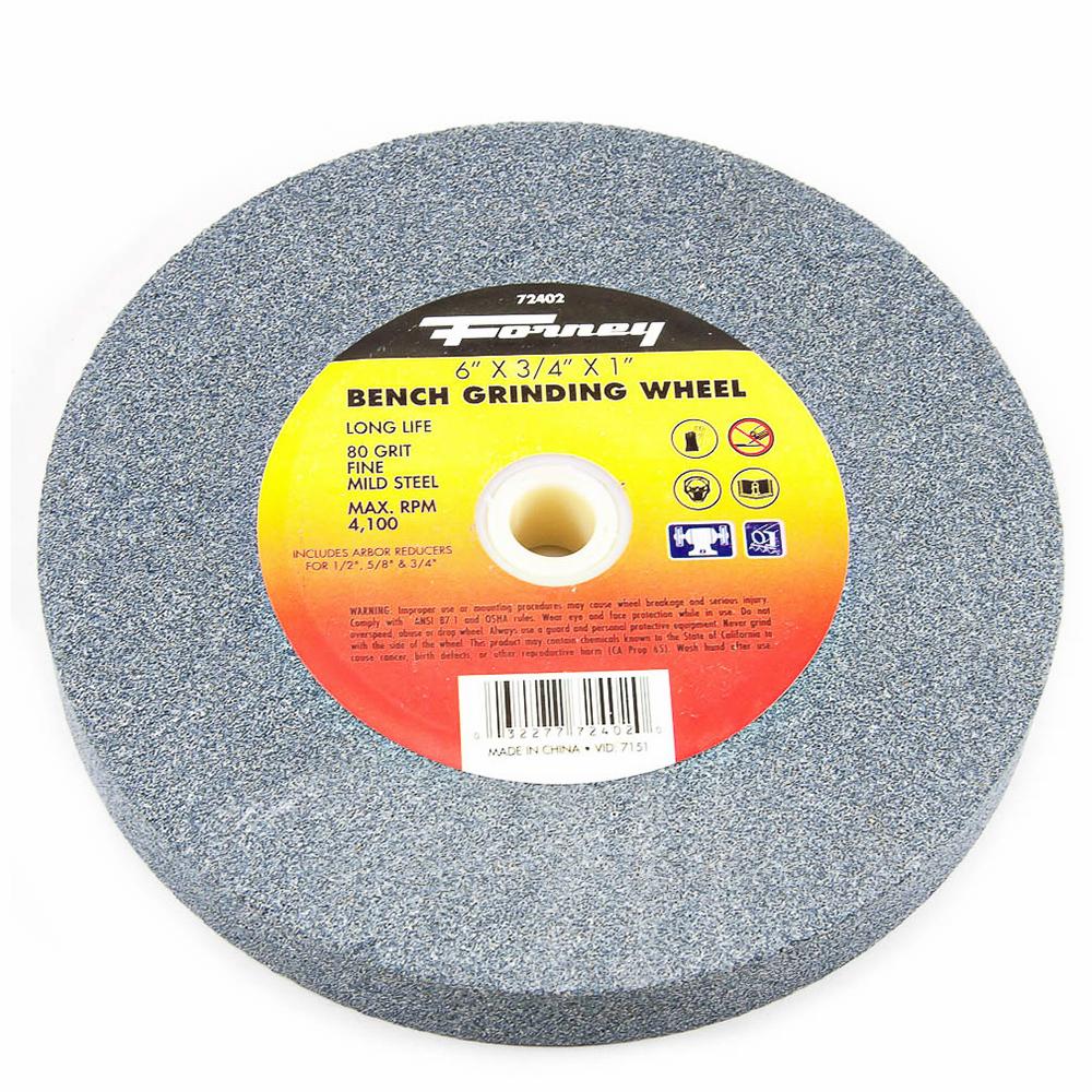 Forney 72402 Bench Grinding Wheel, 6