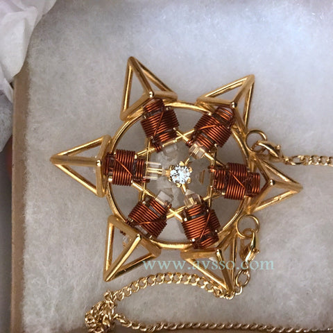 24K Gold Plated Buddha Maitreya the Christ Shambhala Star Tetra 4