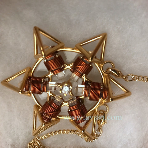 24K Gold Plated Buddha Maitreya the Christ Shambhala Star Tetra 5