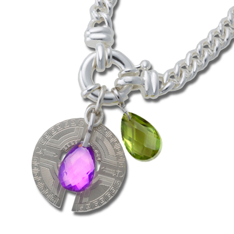 Transformation, Restful Sleep and Happiness Healing Pendant Scalar Energy 2 power pieces