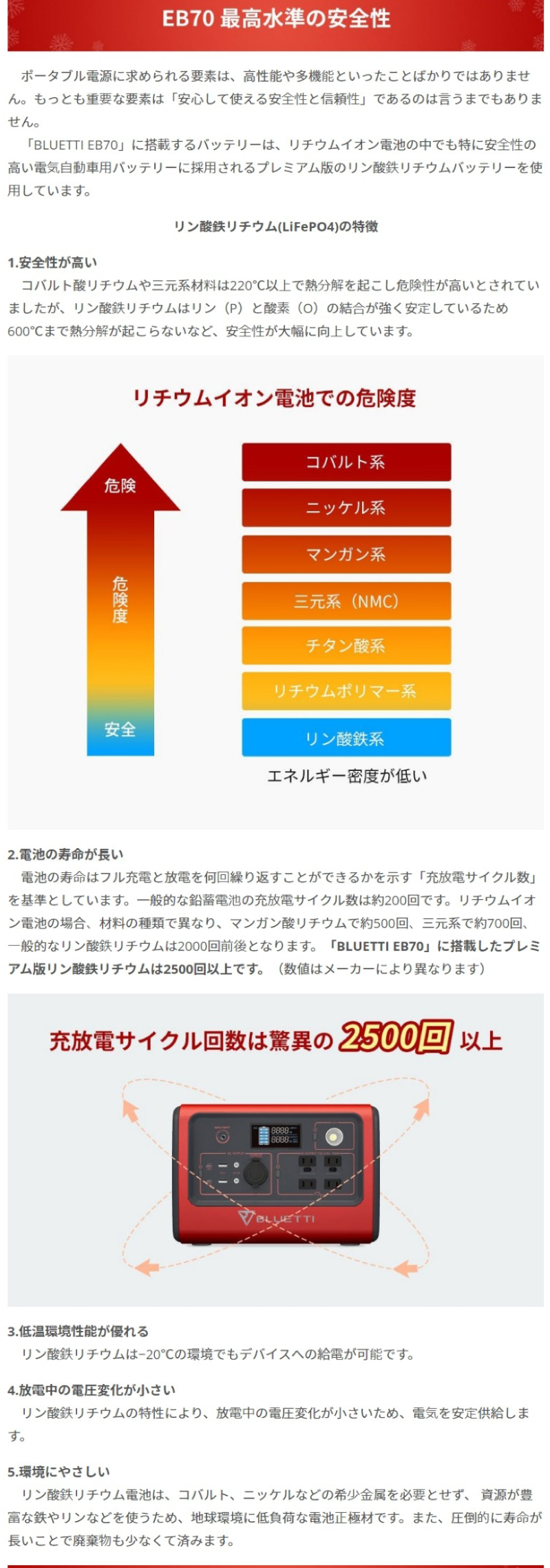 ポータブル電源 大容量 防災 キャンプ 車中泊
