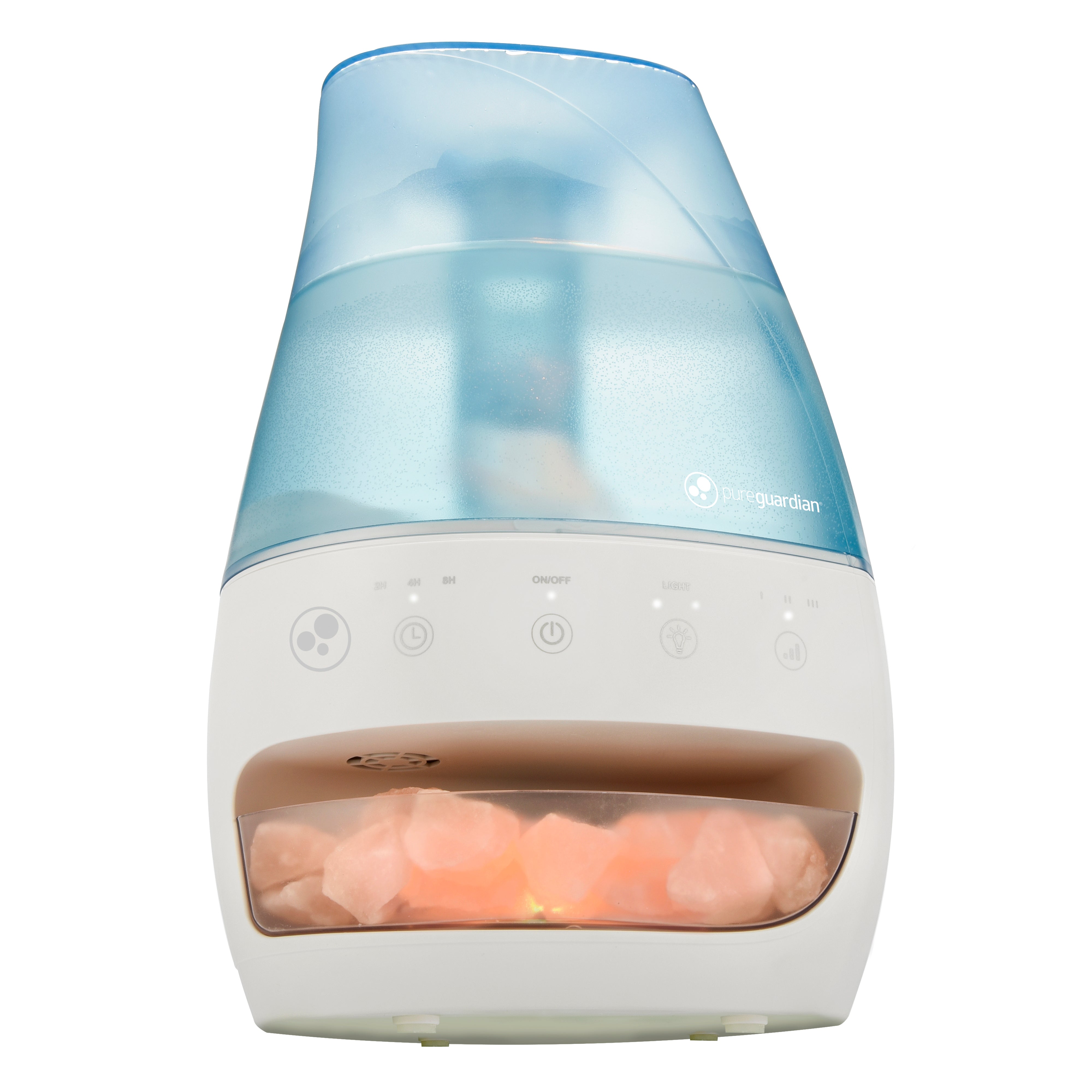 PureGuardian H1339 1 Gallon 3-in-1 Humidifier, Salt Lamp & Aromatherapy Tray