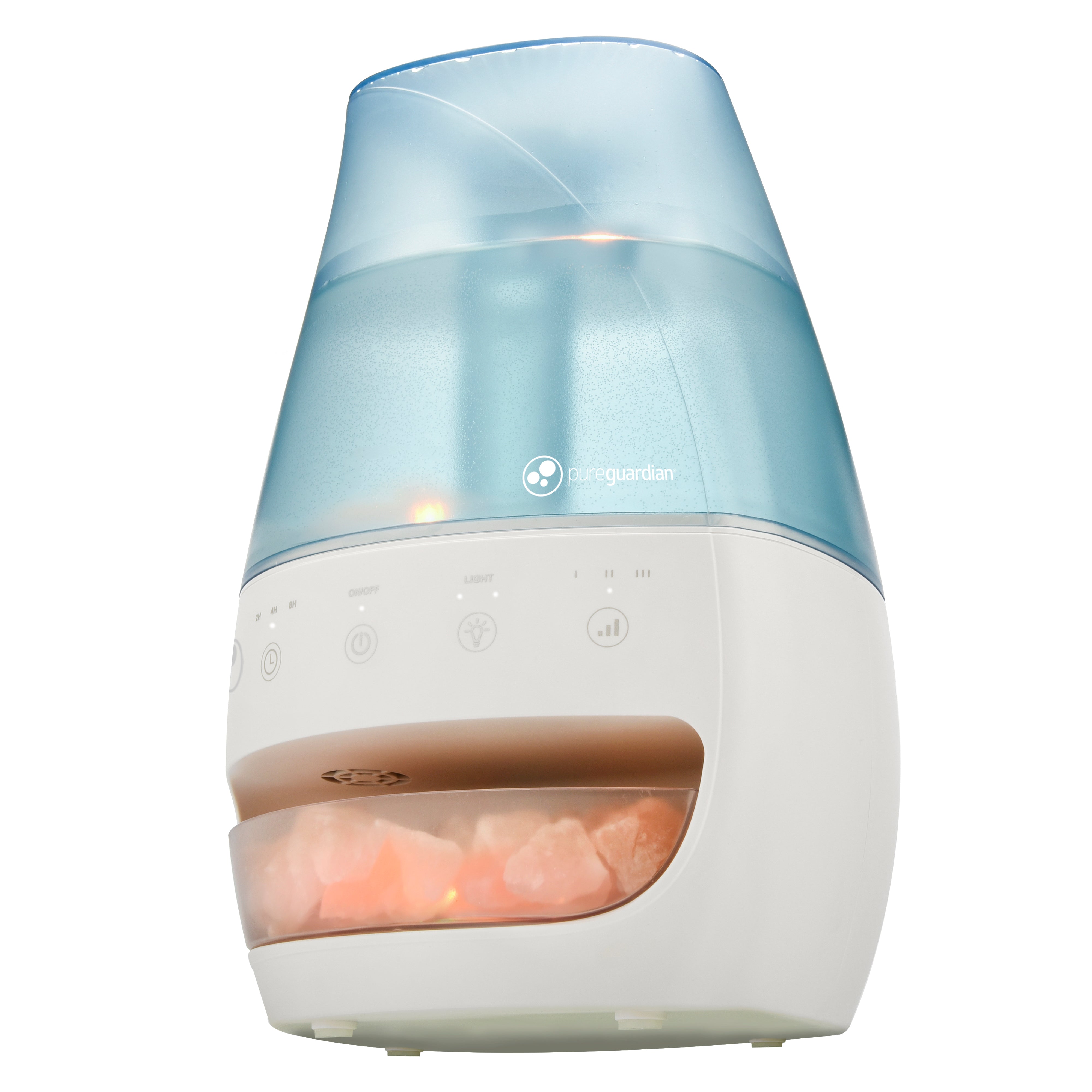 PureGuardian H1339 1 Gallon 3-in-1 Humidifier, Salt Lamp & Aromatherapy Tray