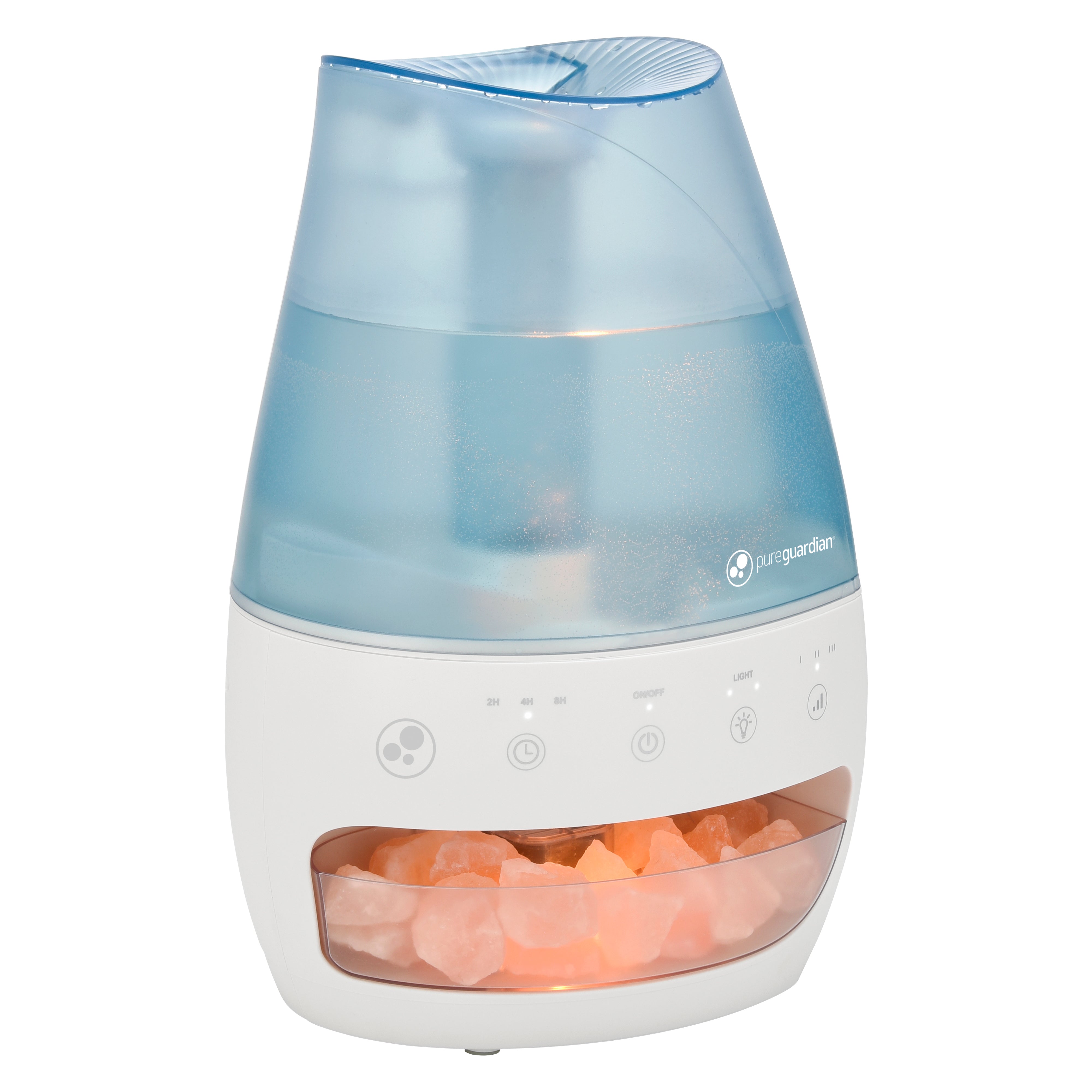 PureGuardian H1339 1 Gallon 3-in-1 Humidifier, Salt Lamp & Aromatherapy Tray