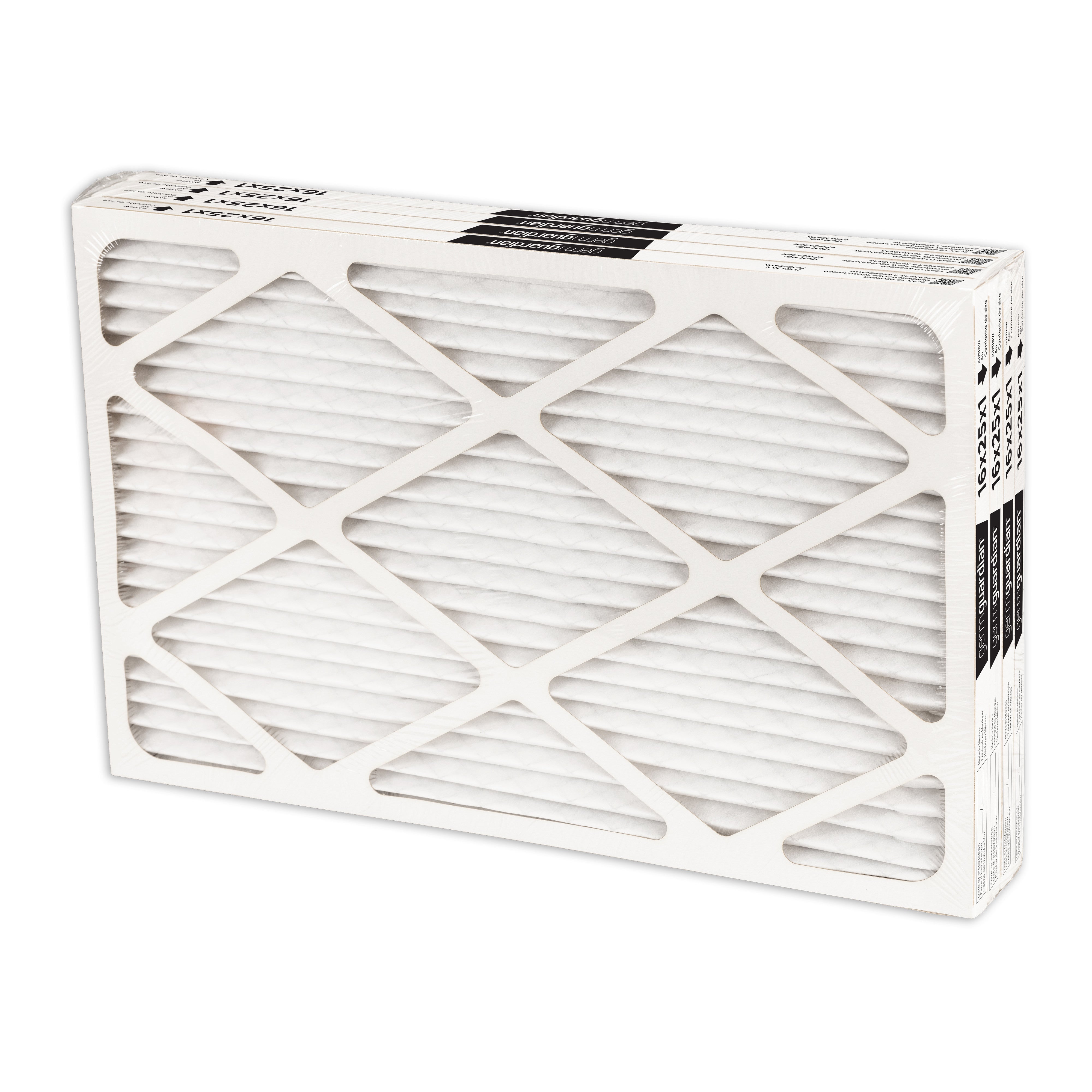 GermGuardian AC Furnace Air Filter 16x25x1 (4 count)