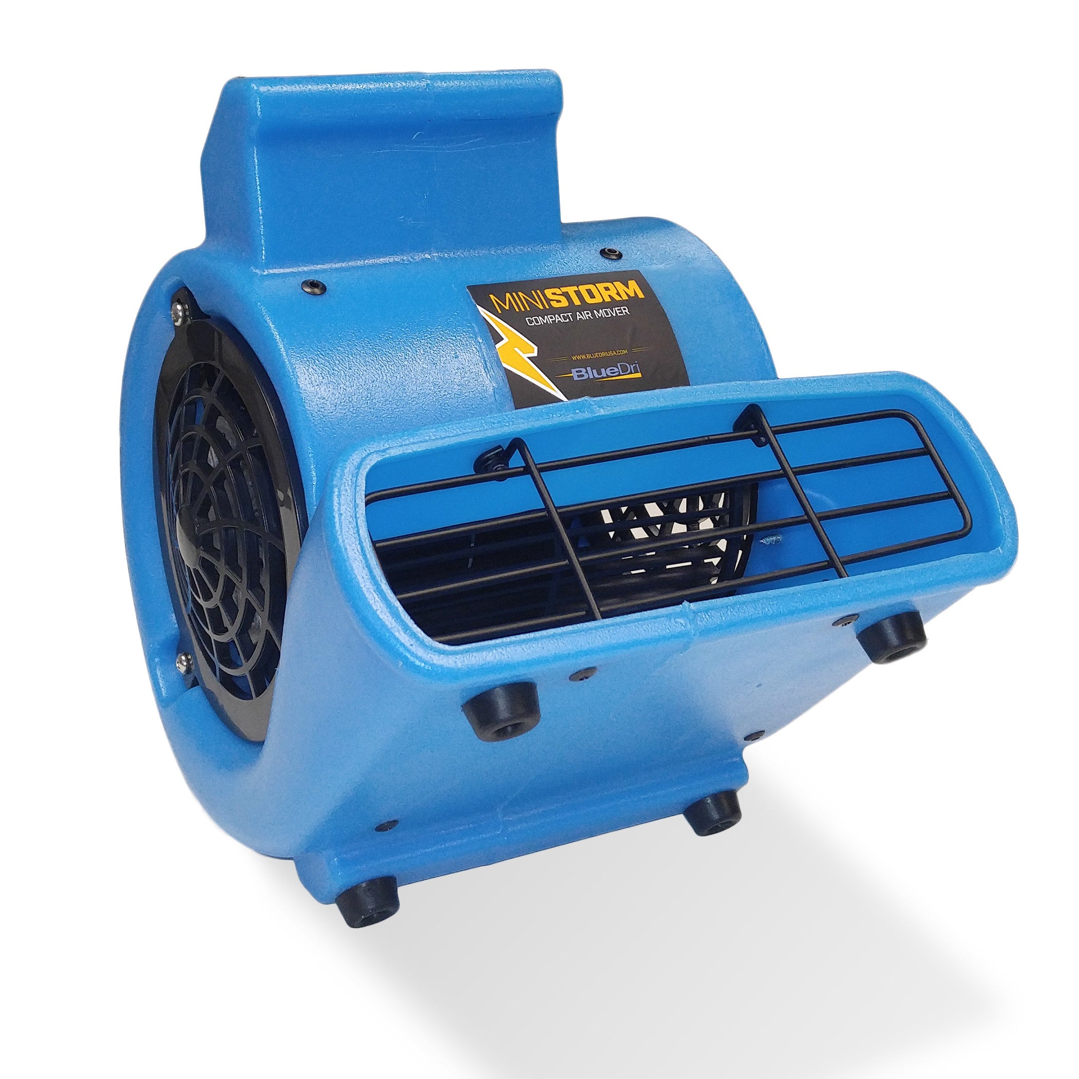 BlueDri Mini Storm 1/12 HP Compact Residential Air Mover & Blower Fan: blue