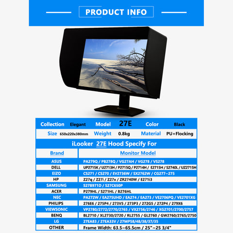 Desktop Hood Monitor Hood Display Sunshade Cinematics
