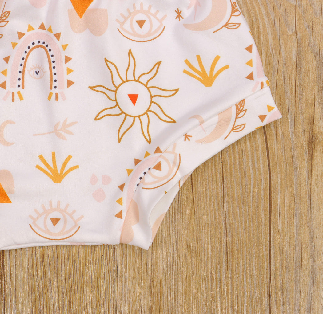 Mystic Eye Baby and Toddler 2-Piece Shirt and Short Set