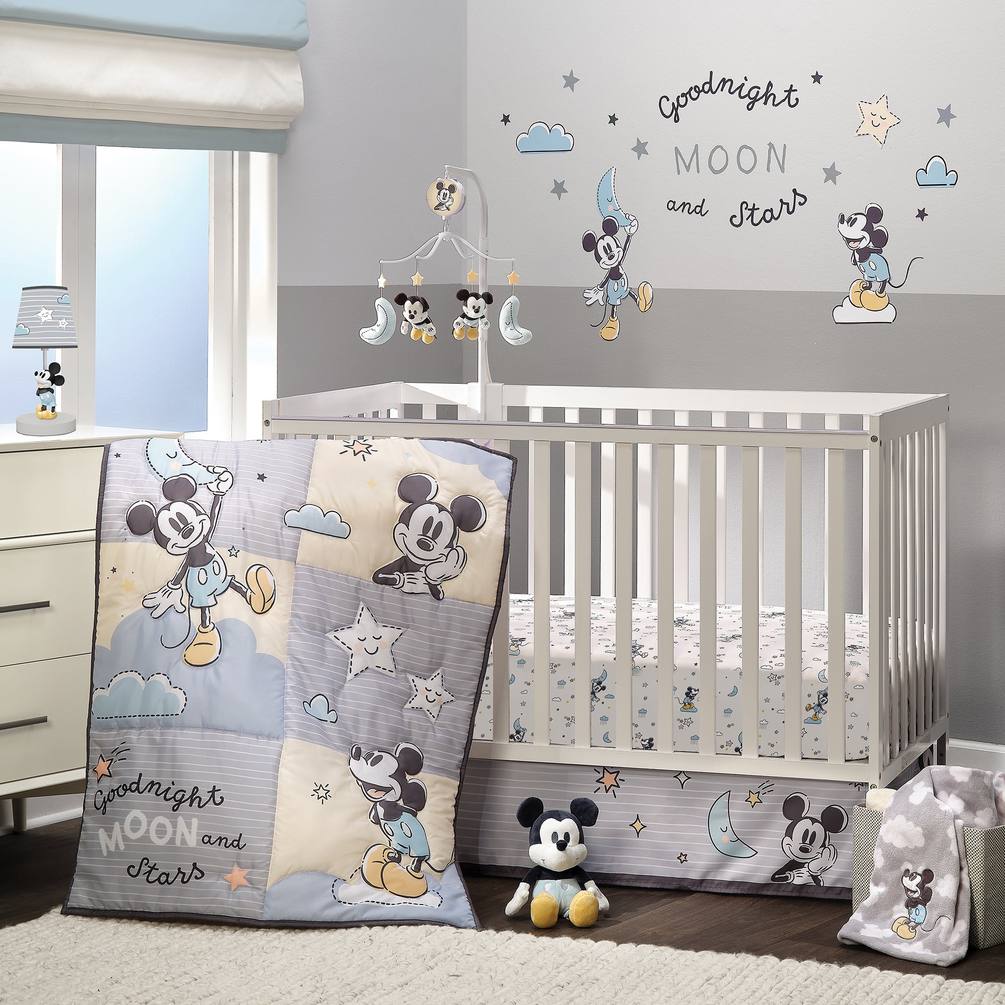 Moonlight Mickey Musical Baby Crib Mobile