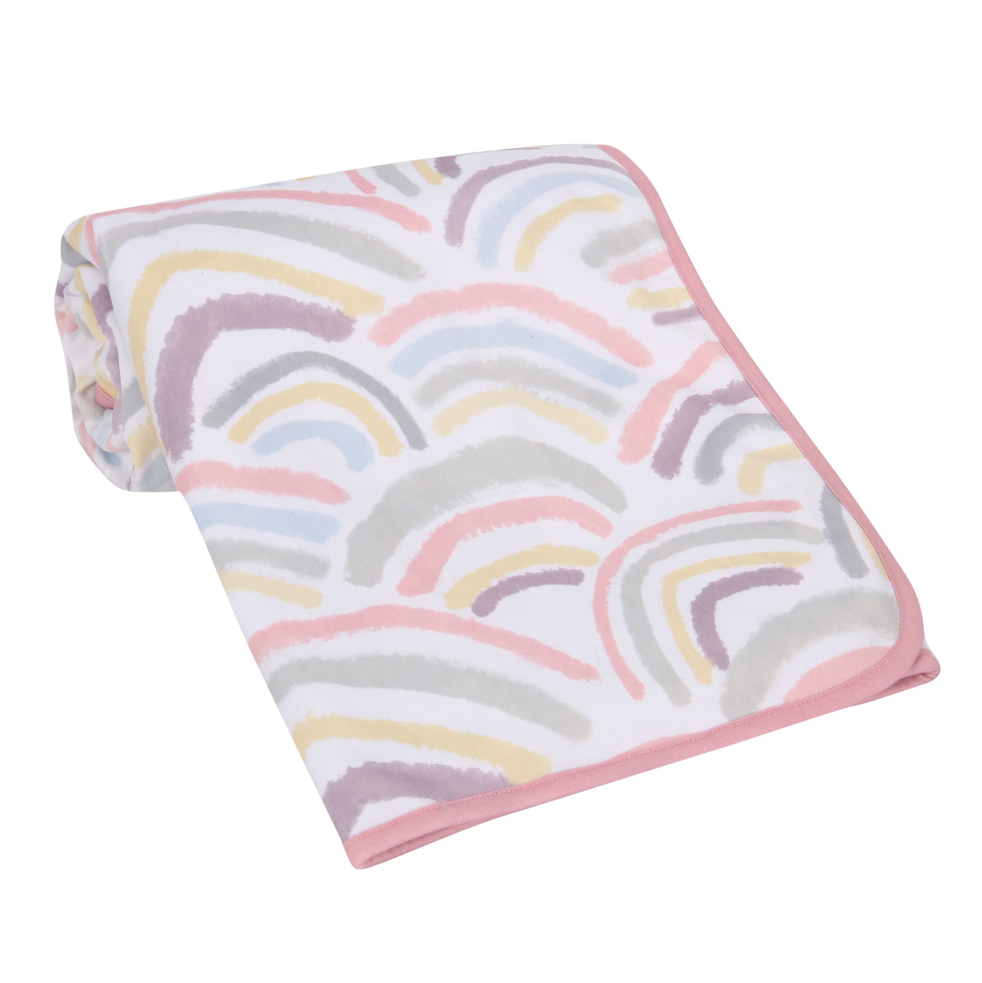 Signature Rainbow Minky Baby Blanket